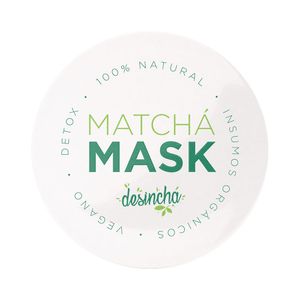 Máscara Facial Detox Natural Matchá 60g – Desinchá Beauty