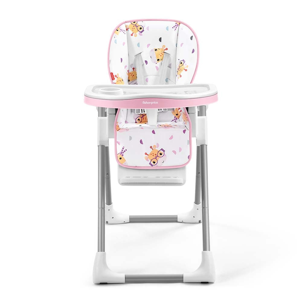 Cadeira de Alimentação de Encaixe em Mesa 6M-15KG Multikids Baby Click N'  Clip Rosa - BB378 - multikidsbaby