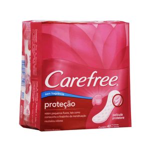 Absorvente Carefree Neutralize Sem Perfume 40 Unidades