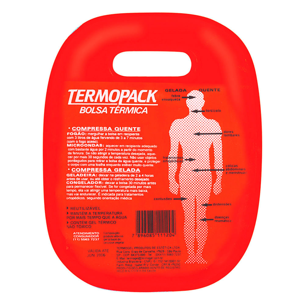 Bolsa Térmica Termogel Termopack 1000ML - D'Or Mais Saúde