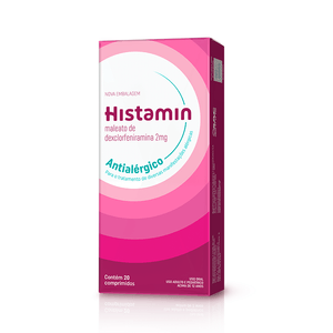 Histamin 2Mg 20 Comprimidos