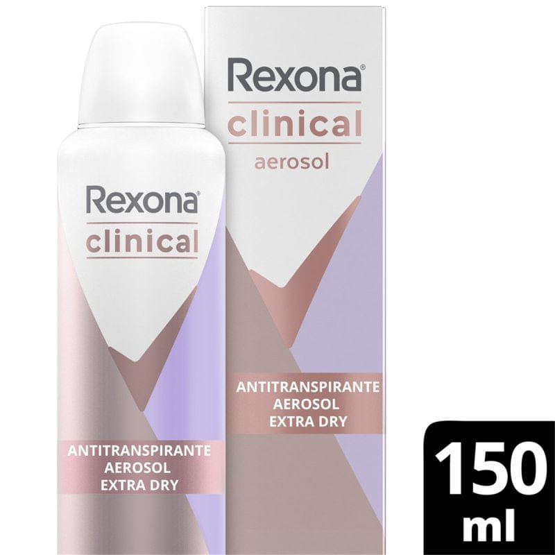 Rexona Clinical Extra Dry Women Desodorante Creme 48g - Perfumaria