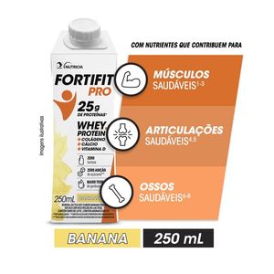 Bebida Láctea Fortifit Pro Banana 250ML