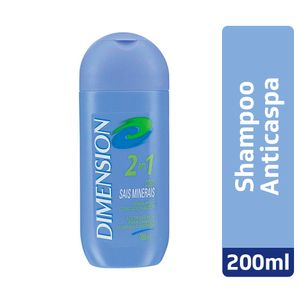 Shampoo Dimension 2X1 Cabelos Oleosos com Sais Minerais