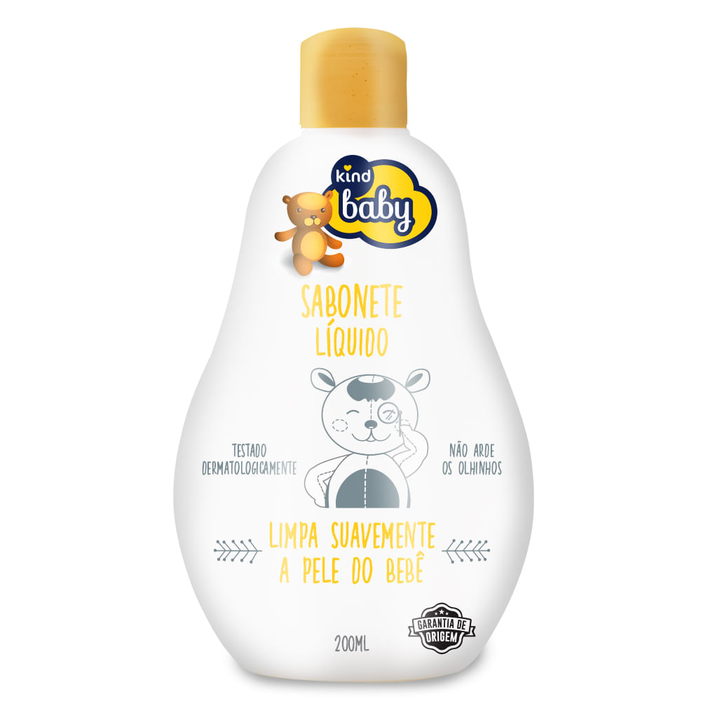 Encontraproduto.com.br - Sabonete Líquido Kind Baby 200ml