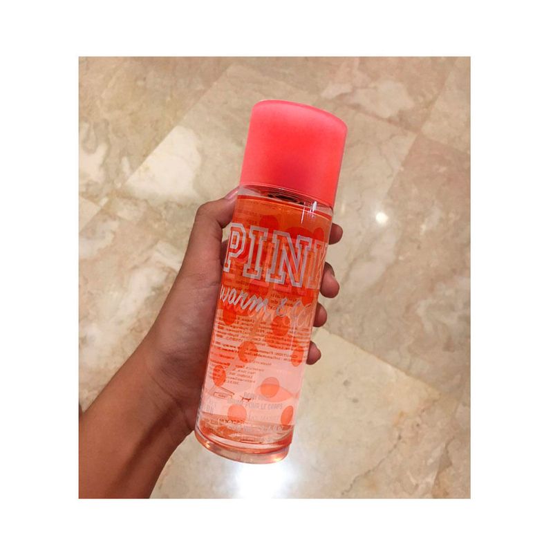 Body Splash Pink Victorias Secret Warm & Cozy Shimmer 250ml, Buymee Produtos  Importados