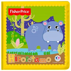 Livro Educativo para Banho Hipopótamo (4m+) - Fisher Price