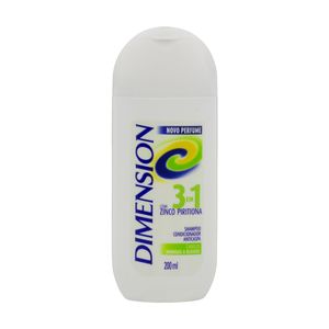 Shampoo Dimension Anticaspa 3 em 1 Cabelos Oleosos 200ml