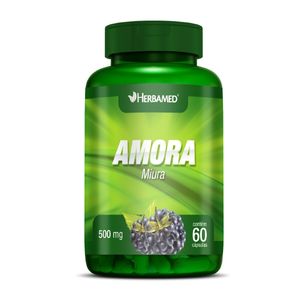 Amora Miura 500mg Herbamed 60 Cápsulas