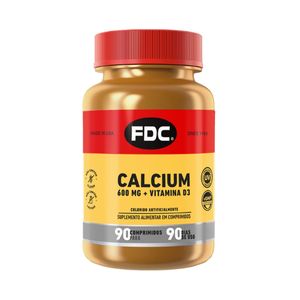 Calcium 600mg + Vitamina D3 FDC 90 Comprimidos