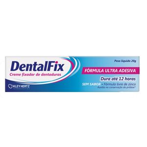 Creme Fixador de Dentadura Dentalfix 20g