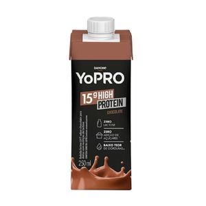 Bebida Láctea Yopro Danone High Protein Chocolate 250ml