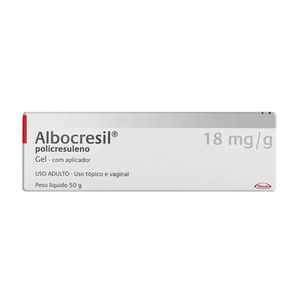 Albocresil Gel 18mg 50g