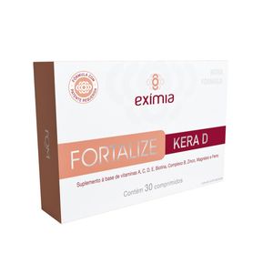 Exímia Fortalize Kera D 30 Comprimidos
