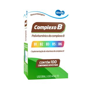 Complexo B 100 Comprimidos Revestidos