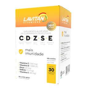 Lavitan CDZSE Mais Imunidade 30 Comprimidos Revestidos