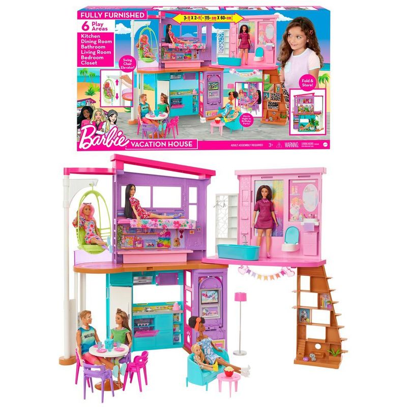 Antiga Casa Da Barbie Mattel