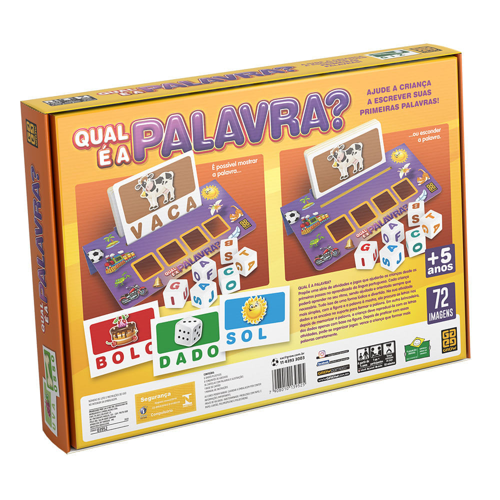 Maleta Educativa Com Letras e Números Play e Learn Multikids