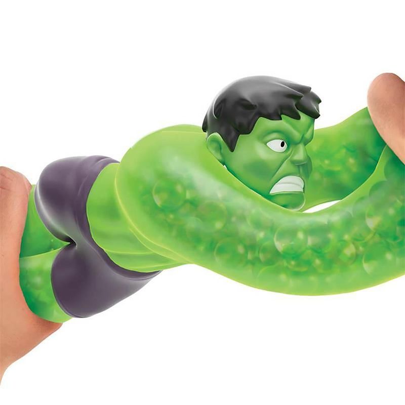 Goo Jit Zu Boneco Elástico que Estica Hulk Marvel Sunny na Tyzu Toys