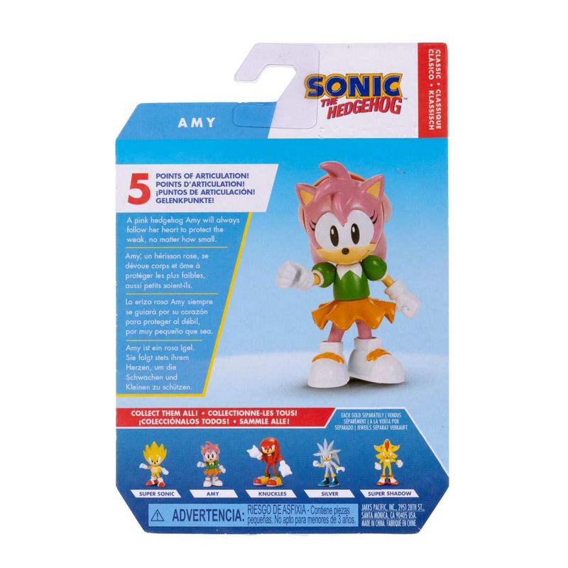 SONIC - BONECO DO TAILS - 2.5 POLEGADAS - Boneco Sonic Tails