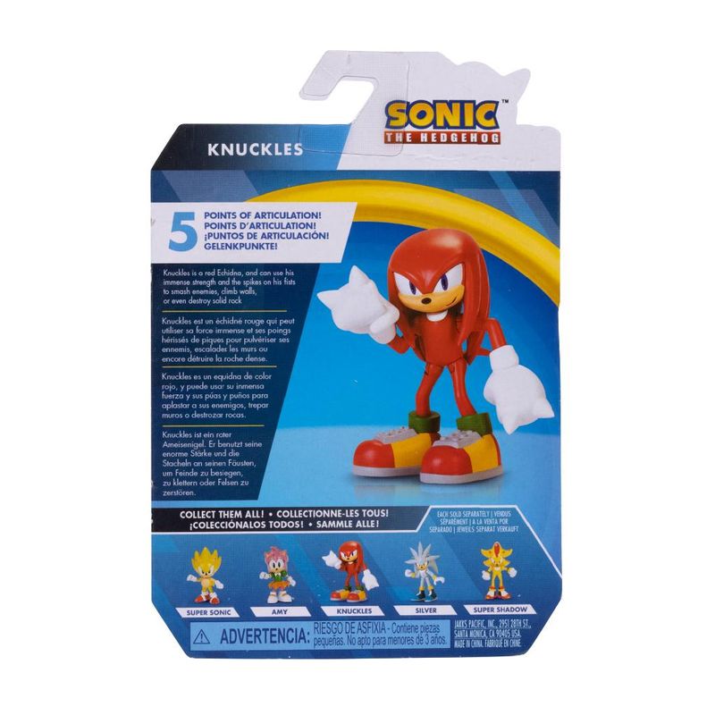 Mini Figura - Sonic 2 Movie - Knuckle The Echidna - 10 cm