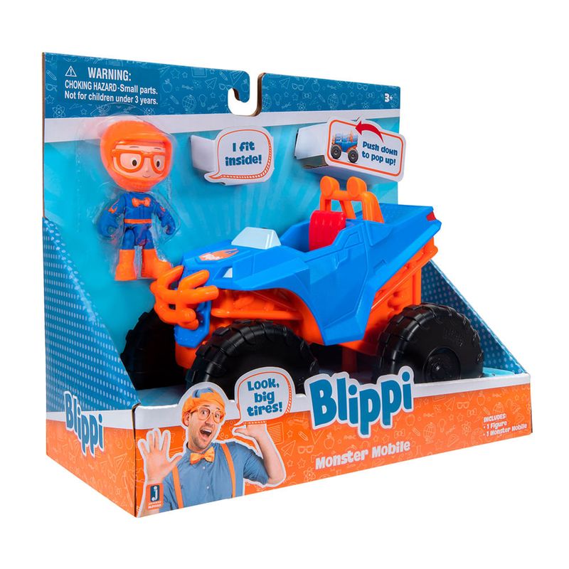 Blippi monster truck store toy