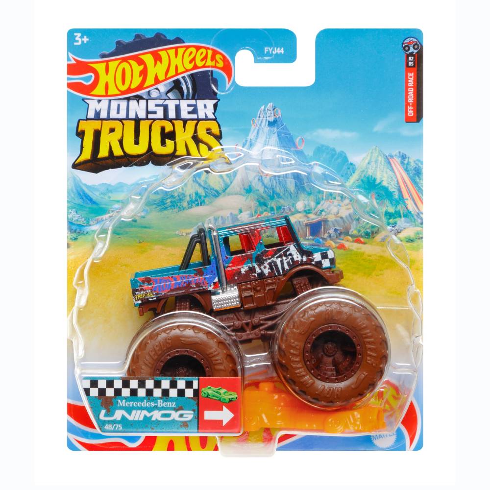Preços baixos em Em metal fundido Escala 1:64 Hot Wheels Racing Monster  Trucks