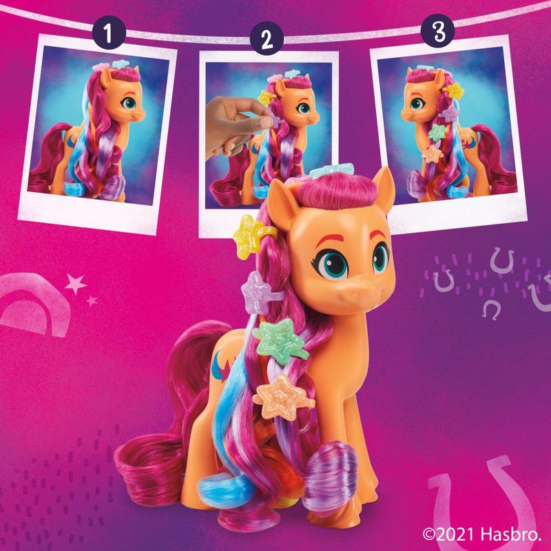 Figura de Ação - My Little Pony - A New Generation - Descobrir o Arco-Íris  - Hasbro - D'Or Mais Saúde