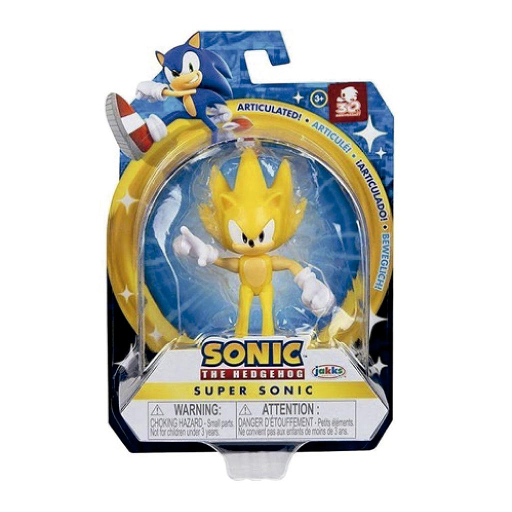 Mini Figura - Colecionavel - Sonic The Hedgehog - Silver - 6.3 cm - Candide  - Ri Happy