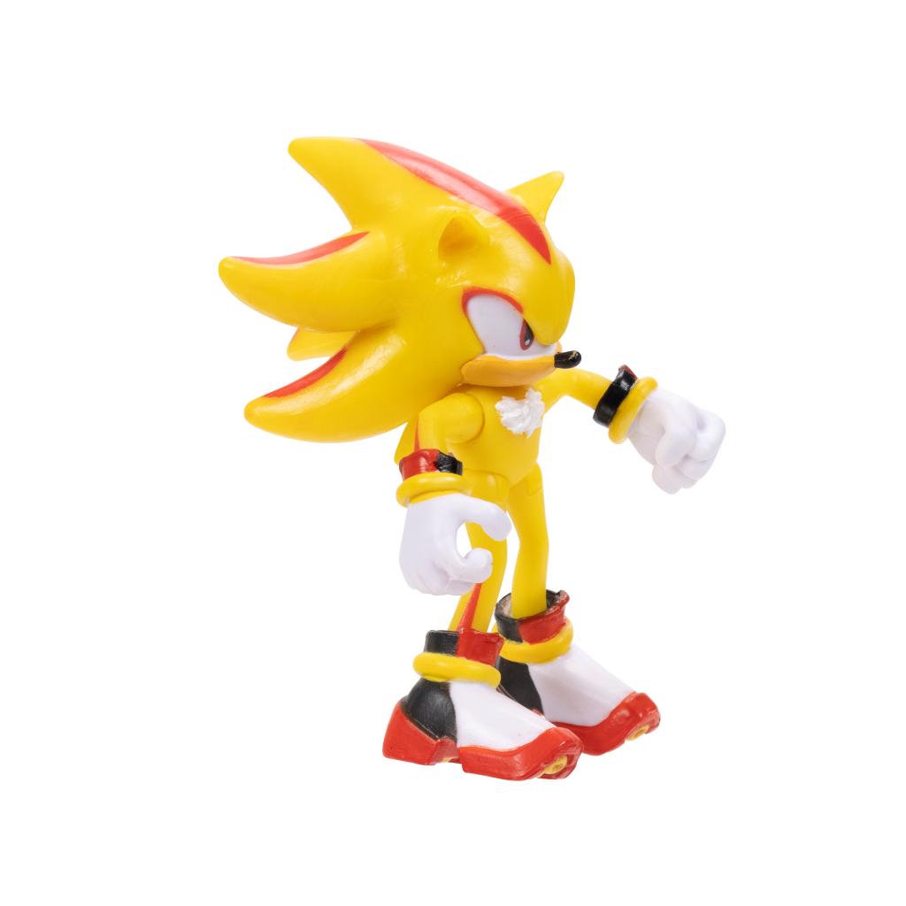 Mini Figura - Colecionavel - Sonic The Hedgehog - Super Sonic - 6.3 cm -  Candide