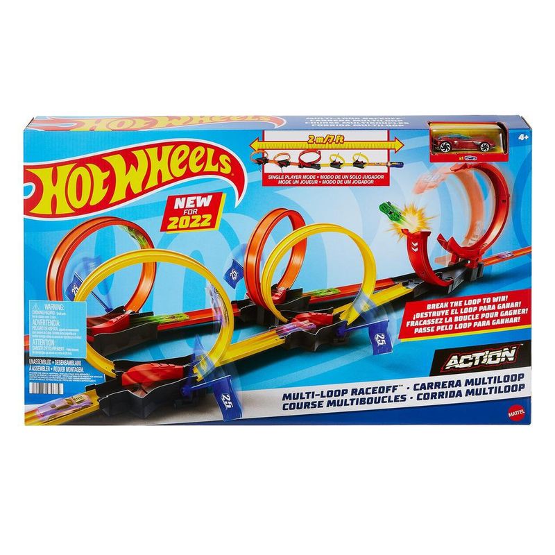 Pista e Carrinhos Hot Wheels Looping Triplo Fun 8599-7