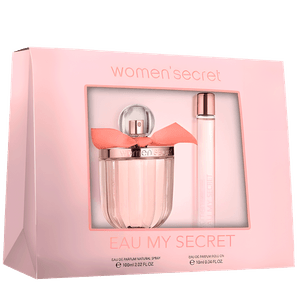 Women'Secret kit Eau My Secret Feminino Eau de Toilette 100ml + Eau de Toilette 10ml