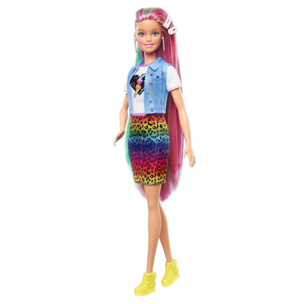 Conjunto de Roupas Barbie Estampa Animal Print - Mattel