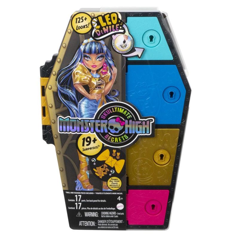 Boneca Monster High - Clawdeen Wolf - Skulltimates Flashes de