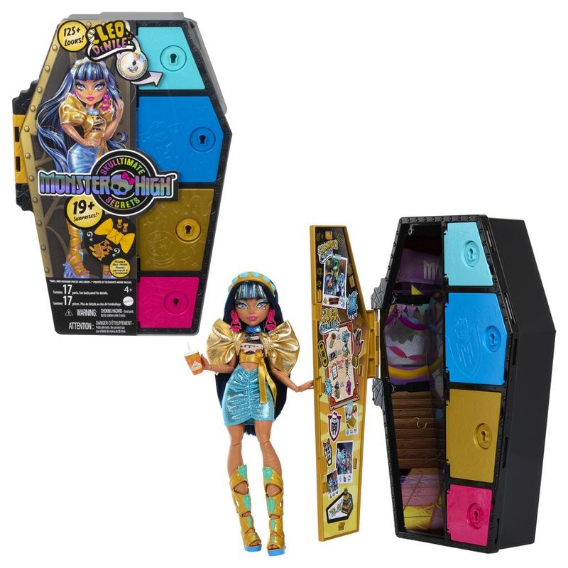 Boneca Articulada com Acessórios - Monster High - Cleo De Nile - Mattel -  Ri Happy