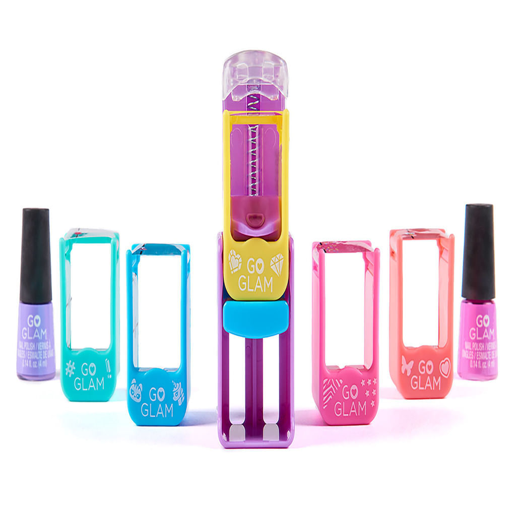 Go Glam U Nique Nail Salon Kit Decorar e Pintar Unhas Sunny - JP