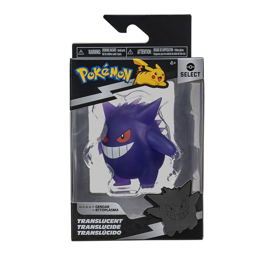 Figura Gengar, Pokemon- Sunny Brinquedos