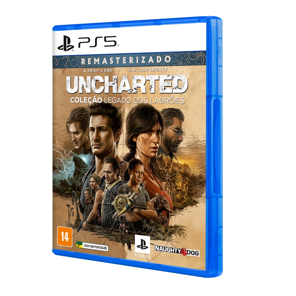 Jogo Uncharted: Coleção Legado Dos Ladrões - PS5