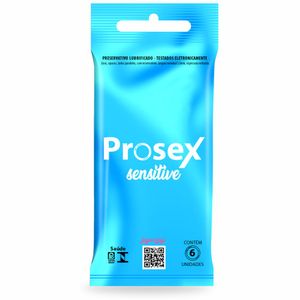 Preservativo Prosex Sensitive Premium 6 Unidades