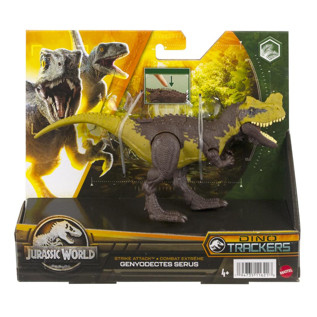 Figura Interativa - Jurassic World - Genyodectes Serus - Dinossauro Mordida  de Ataque - Mattel