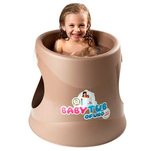 Banheira Babytub Ofurô - De 1 a 6 Anos - Marrom - Baby Tub