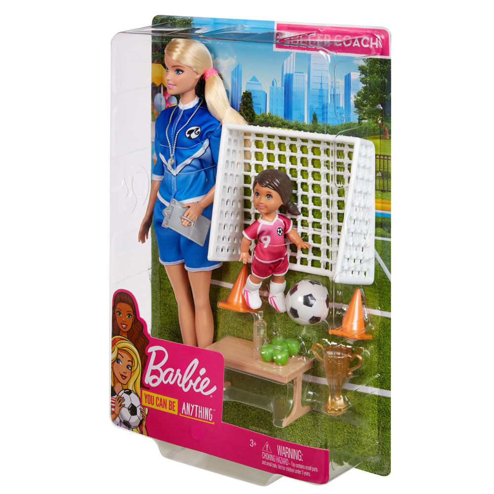 Barbie lança boneca jogadora de futebol