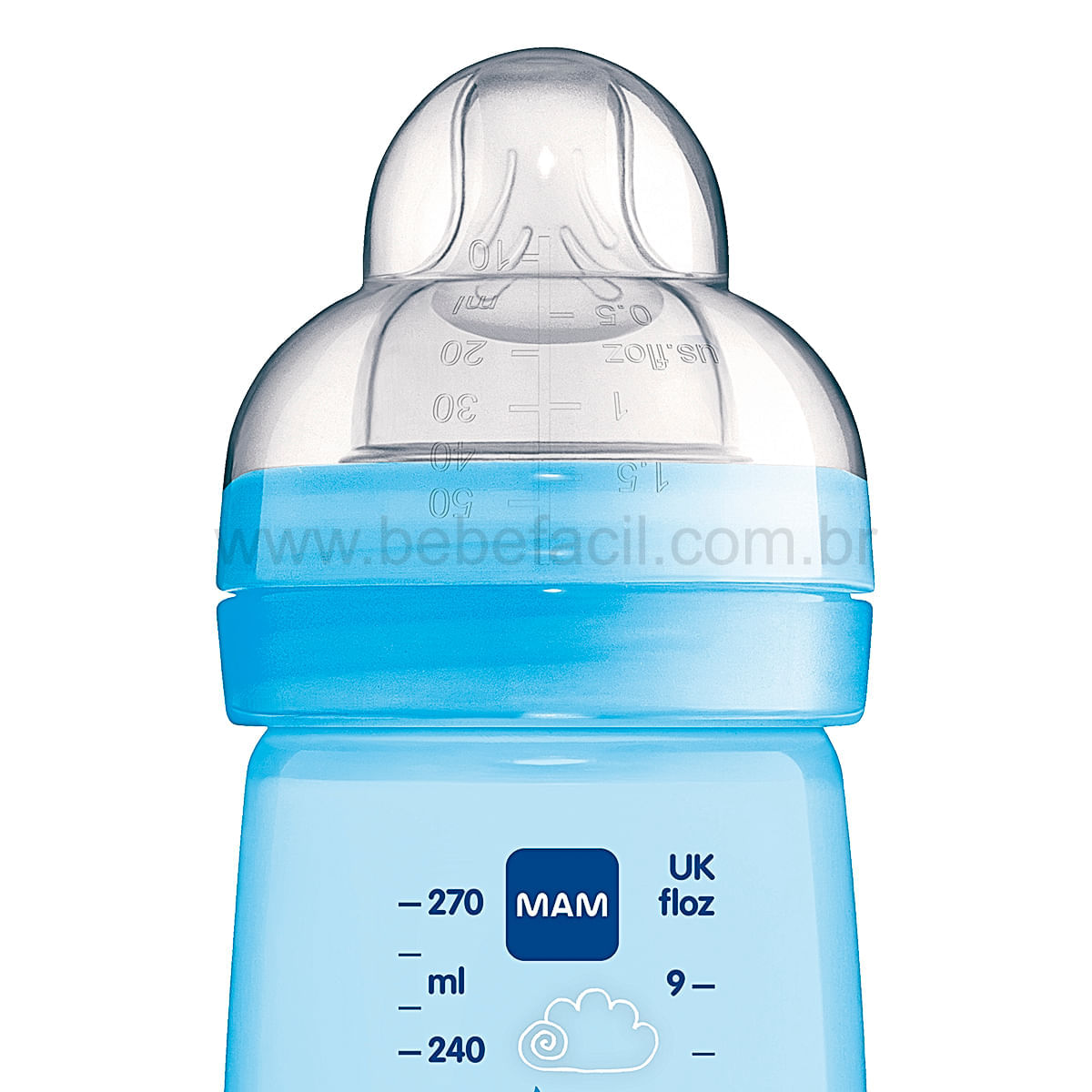 Mam Biberon Easy Active baby bottle 270ml Azul