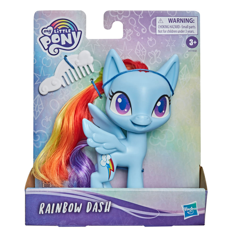 My Little Pony Brinquedos Figuras, A amizade é mágica Rainbow Dash