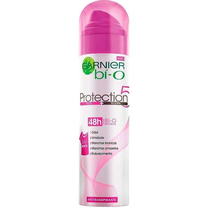 Desodorante Garnier Bí-o Feminino Proteção 5 Aerossol 150ml - D'Or