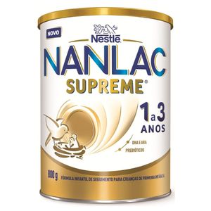 Fórmula Infantil Nanlac Supreme 1 A 3 Anos 800g