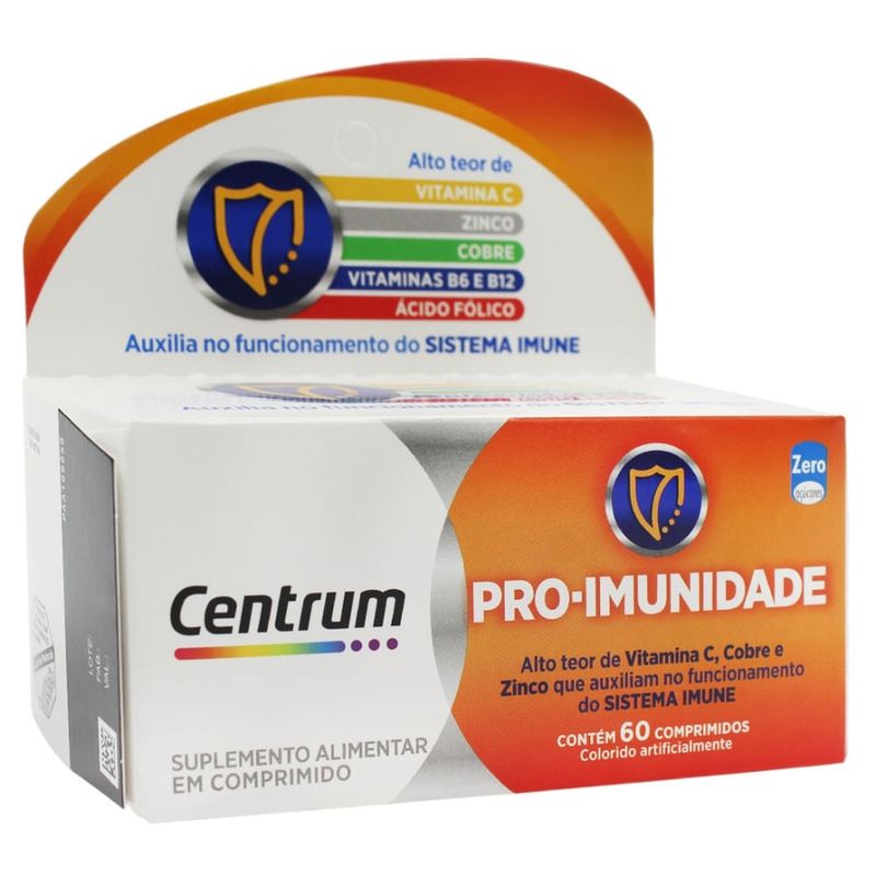 Centrum Pró-imunidade 60 Comprimidos - D'Or Mais Saúde