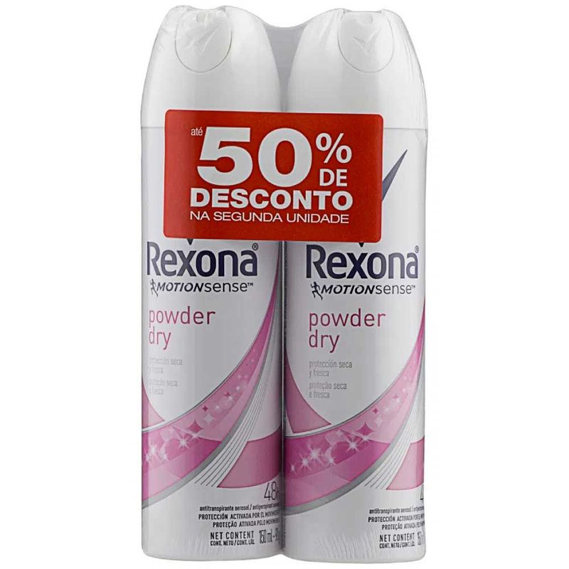 Desodorante Rexona Powder Dry Aerosol - 150ml - ia Brasil