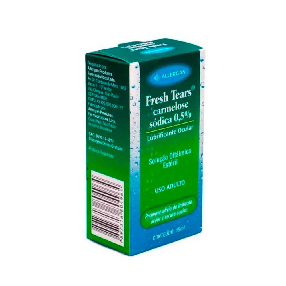Fresh Tears Allergan Solução Oftalmica Estéril  - 15ml