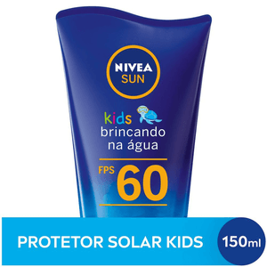Protetor Solar Infantil Nivea Sun Kids Brincando Na Água Fps60 150ml